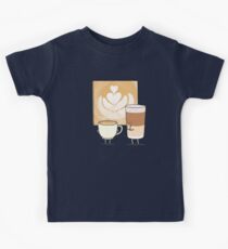 Latte art T-shirts enfant