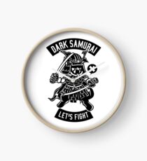 The samurai is back Clock