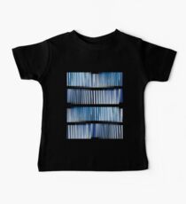 Blue Ripple Abstract Baby Tee