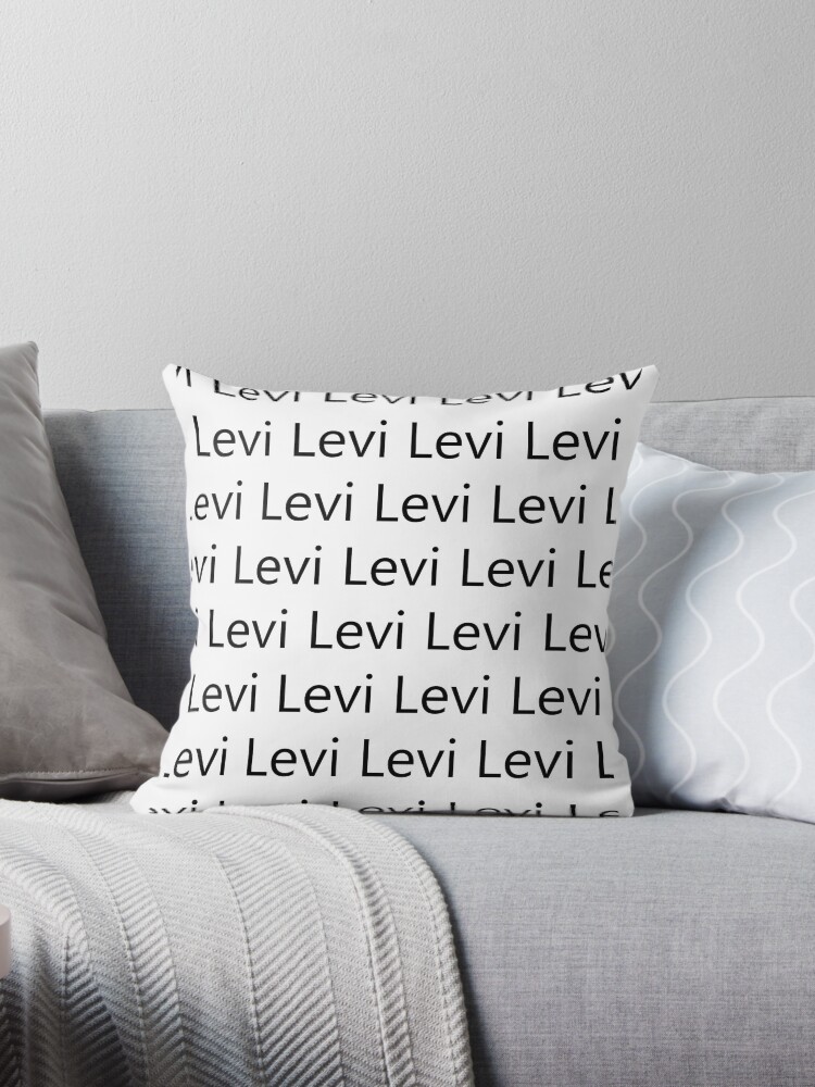 levi pillow plush