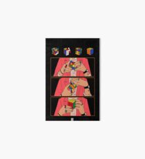 Harry styles tour art rubix cube Art Board