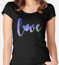 Love Women's Fitted Scoop T-Shirt