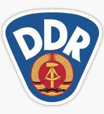 DDR East Germay Sticker