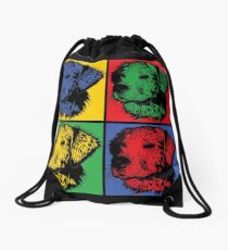 Watchdog pet Drawstring Bag