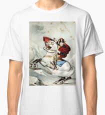 Napoleon Crossing the Alps - 1856 Classic T-Shirt