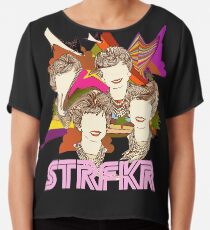 Selbstbetiteltes Album Debüt-Fan gemacht Tour-Shirt Chiffontop