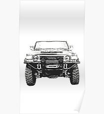 Toyota fj cruiser Poster