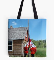 Flag Raising - Canada Day Celebration III Tote Bag