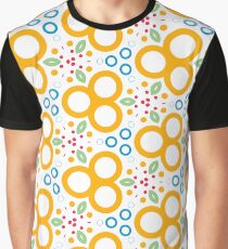 colorful circle rings creative seamless repeat pattern Graphic T-Shirt