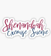 Shenandoah University Exercise Science Sticker