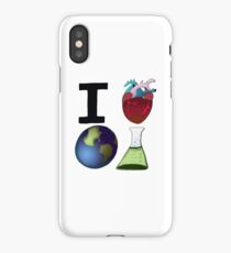 I Love Earth Science iPhone Case