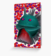 The Bubble Man Greeting Card
