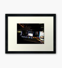Manhattan Nights Framed Print