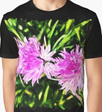 Chives Polygon Art Graphic T-Shirt