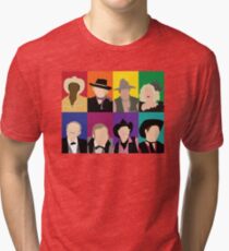 Blazing Saddles characters Tri-blend T-Shirt