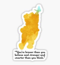 Quote Inspired Silhouette Sticker