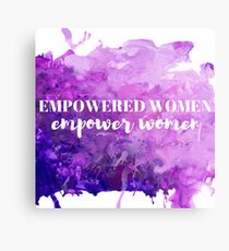 empowered women Canvas Print