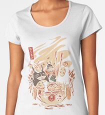 Ramen pool party Premium Scoop T-Shirt
