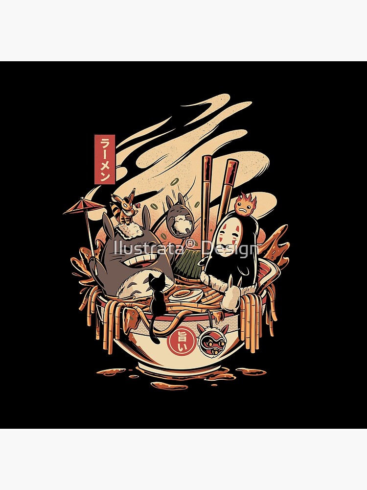 Ramen pool party by ilustrata