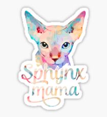 Sphynx Cat Mama - Sphynx Mom Gift Sticker