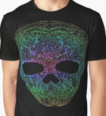 Rainbow skull Graphic T-Shirt