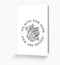 Christian sticker Greeting Card