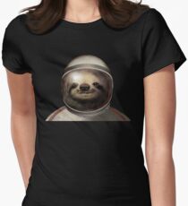 Weltraumfaultier Tailliertes T-Shirt