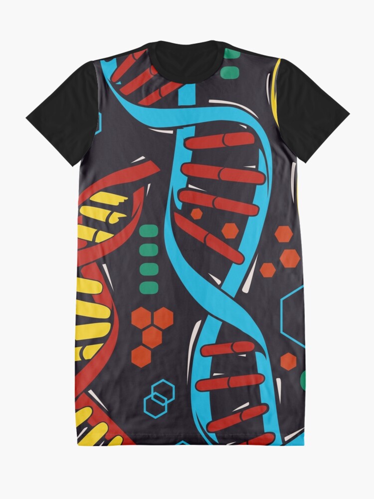 Download "Cosima's Laptop DNA Skin" Graphic T-Shirt Dress by ...