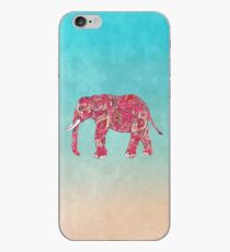 Whimsical Colorful Elephant Tribal Floral Paisley iPhone Case