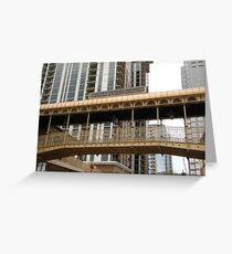 Church Street Station Overpass Greeting Card
