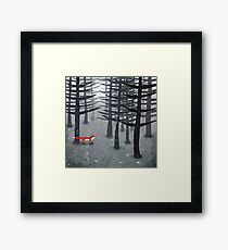 The Fox and the Forest Framed Print