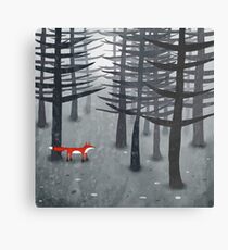 The Fox and the Forest Metal Print