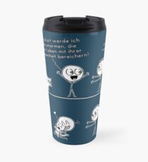 Alle umarmen islieb-Comic Thermosbecher