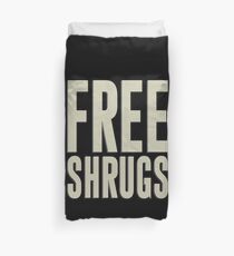 Free Shrugs Duvet Cover