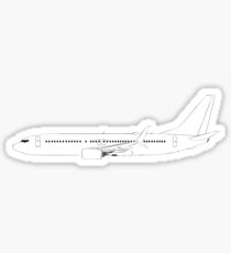 Boeing 737-800 Sticker