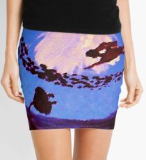 The diver, watercolor Mini Skirt
