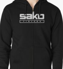 Finland Firearms Zipped Hoodie