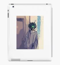Cyberpunk Goggles Girl iPad Case/Skin