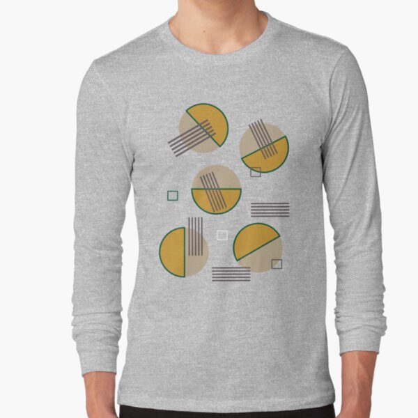 Abstract Composition 09 Long Sleeve T-Shirt