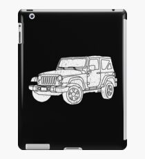 Jeep - White iPad Case/Skin