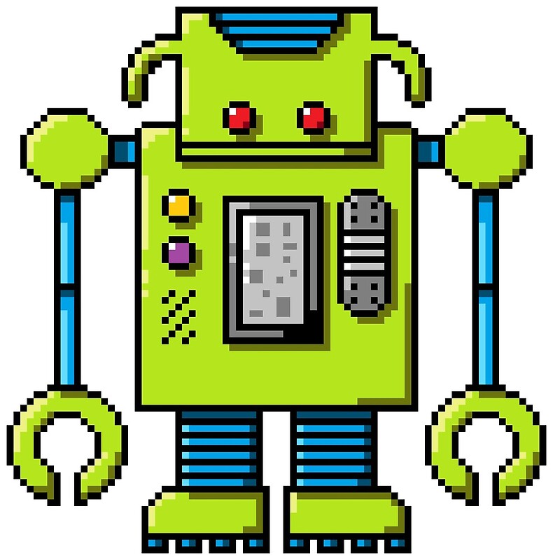 Пиксельные роботы игра. Робот пиксель. Пиксельный робот. Робот из пикселей. Робот Pixel Art.