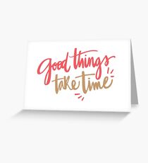 Good Vibes Grußkarte