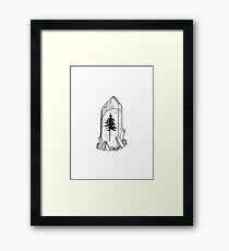 The forest is precious Framed Print