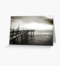 Puntarena's Dock Greeting Card