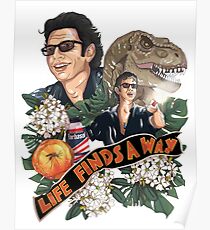 Life Finds A Way Poster