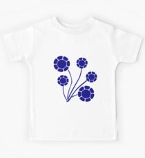 Blue flowers Kids Tee