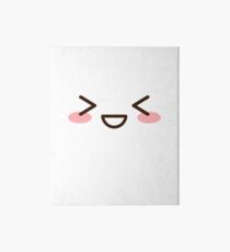 CUTE ANIME JAPANESE EMOJI/EMOTICON EXCITED FACE Art Board
