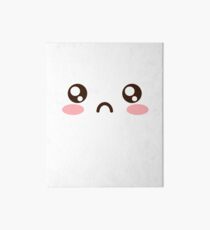 CUTE ANIME JAPANESE EMOJI/EMOTICON SAD FACE Art Board