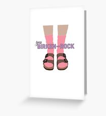 Tarjeta de felicitación Birkenstocks