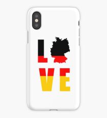 LOVE GERMANY love Germany iPhone Case